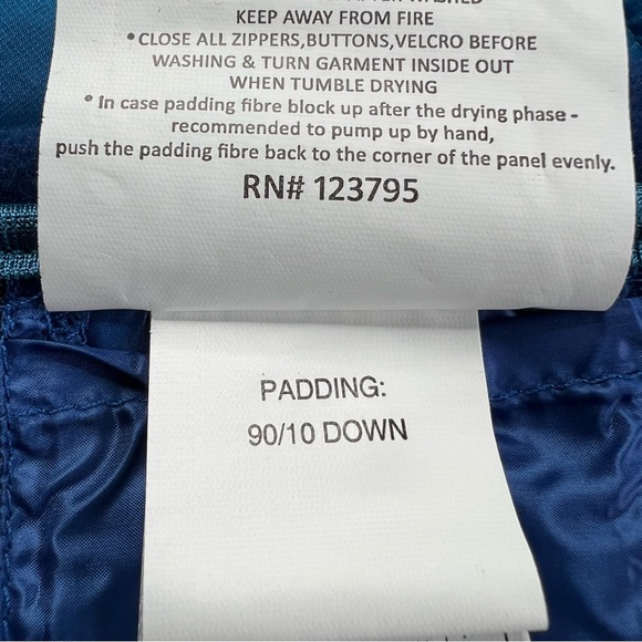 ALP-n-Rock Light Weight Quilted Duck Down Jacket S - Picture 12 of 13